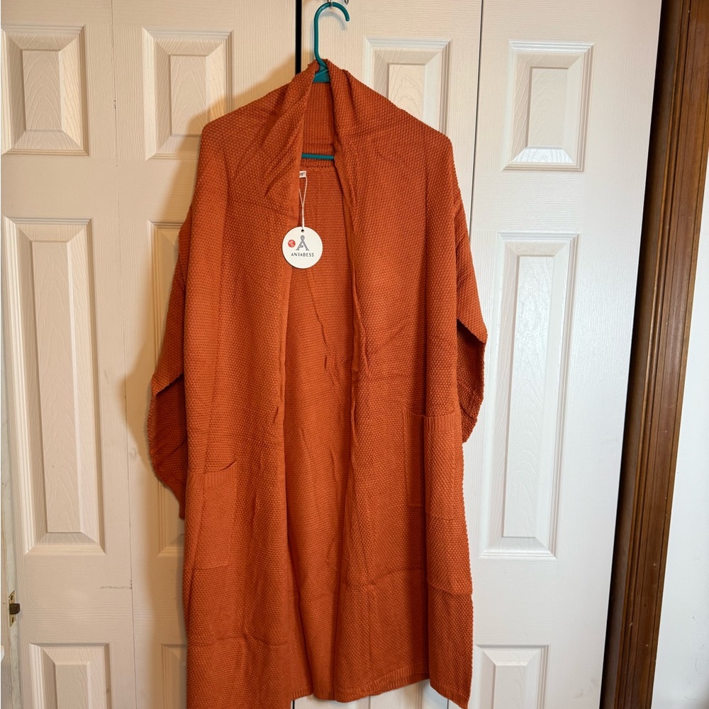 Antares’s Orange Women's Coatigan